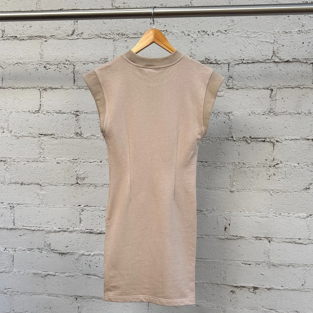 Herve Leger Sweatshirt Mini Dress Desert Size XS - Picture 4 of 14